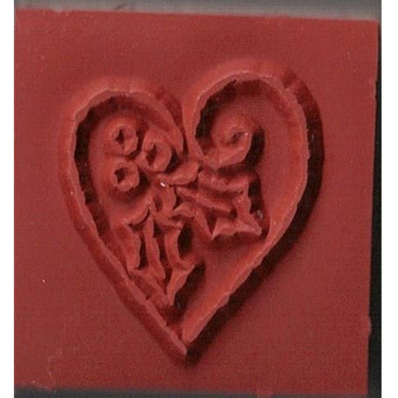 2002 Stampin' Up! Lot of 4 Hardwood Backed Pink Rubber Stamps - Picture 7 of 7